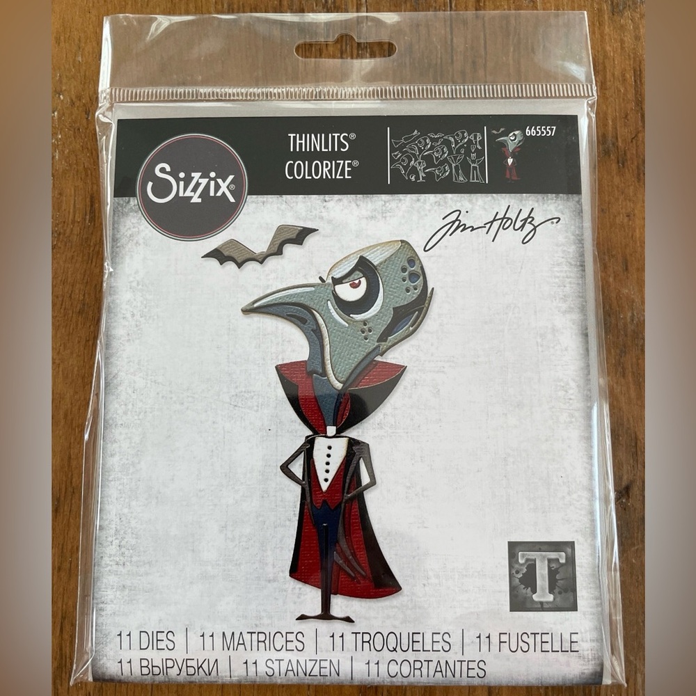 Sizzix Thinlits Colorize Die Set by Tim Holtz Count NEW craft card making paper - Picture 7 of 10
